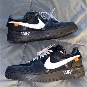 Off white Air Force 1s - Sz 12